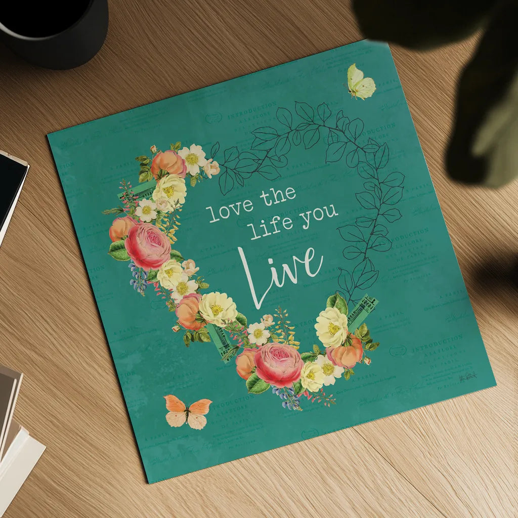 Garden District IV by Katie Pertiet. Shown as a detailed flat fine art print, highlighting archival giclee quality. Available as an archival giclee rolled canvas, fine art paper, or poster print. SKU 57627a.