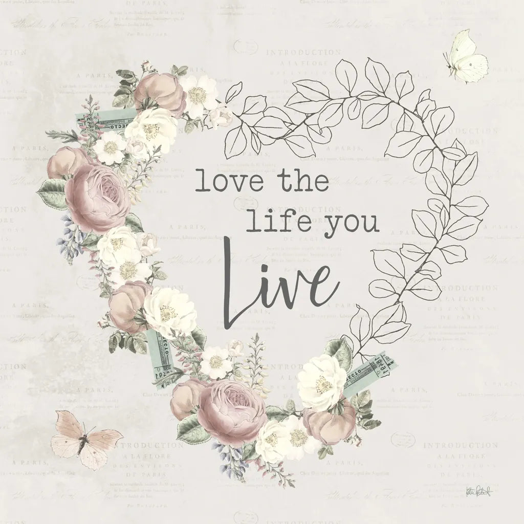 Garden District IV Neutral by Katie Pertiet. SKU 68887a. Archival Giclee Fine art print for wall decor.