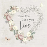Garden District IV Neutral by Katie Pertiet. SKU 68887a. Archival Giclee Fine art print for wall decor.