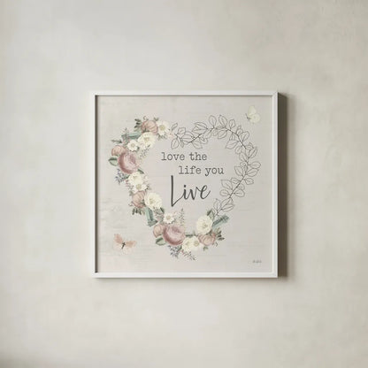 Garden District IV Neutral by Katie Pertiet. Shown in a crisp white glass frame for a clean and minimalist style. Available as an archival giclee rolled canvas, fine art paper, or poster print. SKU 68887a.