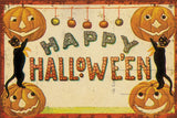 Halloween Nostalgia Happy Halloween v2 by Katie Pertiet. SKU 61452i. Archival Giclee Fine art print for wall decor.