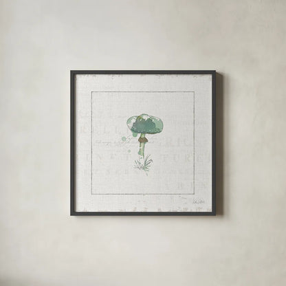 In the Forest II by Katie Pertiet. Shown in a sleek black glass frame for a contemporary gallery look. Available as an archival giclee rolled canvas, fine art paper, or poster print. SKU 30271a.