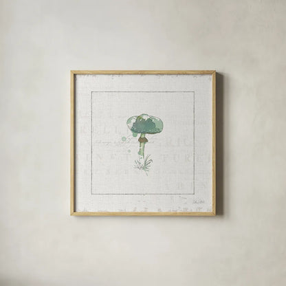 In the Forest II by Katie Pertiet. Shown in a natural wood glass frame for a timeless modern aesthetic. Available as an archival giclee rolled canvas, fine art paper, or poster print. SKU 30271a.