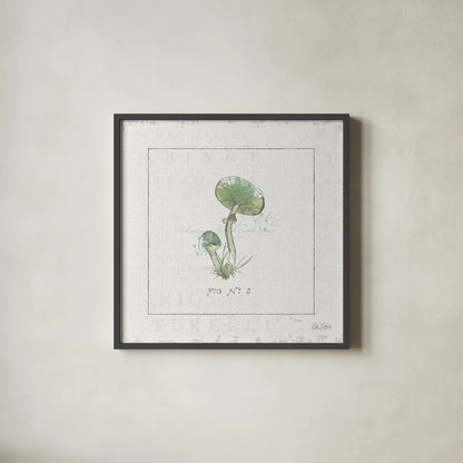 In the Forest III by Katie Pertiet. Shown in a sleek black glass frame for a contemporary gallery look. Available as an archival giclee rolled canvas, fine art paper, or poster print. SKU 30272a.