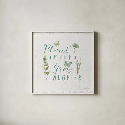 In the Forest IV by Katie Pertiet. Shown in a crisp white glass frame for a clean and minimalist style. Available as an archival giclee rolled canvas, fine art paper, or poster print. SKU 30273a.