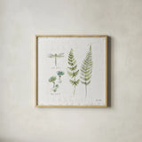 In the Forest VI by Katie Pertiet. Shown in a natural wood glass frame for a timeless modern aesthetic. Available as an archival giclee rolled canvas, fine art paper, or poster print. SKU 30275a.