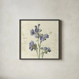 Jacobs Ladder Square by Katie Pertiet. Shown in a sleek black glass frame for a contemporary gallery look. Available as an archival giclee rolled canvas, fine art paper, or poster print. SKU 5987a.