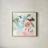 Kaleidoscope I by Katie Pertiet. Shown in a natural wood glass frame for a timeless modern aesthetic. Available as an archival giclee rolled canvas, fine art paper, or poster print. SKU 91798a.