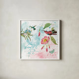 Kaleidoscope I by Katie Pertiet. Shown in a crisp white glass frame for a clean and minimalist style. Available as an archival giclee rolled canvas, fine art paper, or poster print. SKU 91798a.