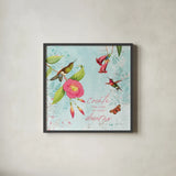 Kaleidoscope II by Katie Pertiet. Shown in a sleek black glass frame for a contemporary gallery look. Available as an archival giclee rolled canvas, fine art paper, or poster print. SKU 91799a.