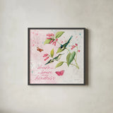 Kaleidoscope III by Katie Pertiet. Shown in a sleek black glass frame for a contemporary gallery look. Available as an archival giclee rolled canvas, fine art paper, or poster print. SKU 91800a.