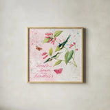 Kaleidoscope III by Katie Pertiet. Shown in a natural wood glass frame for a timeless modern aesthetic. Available as an archival giclee rolled canvas, fine art paper, or poster print. SKU 91800a.