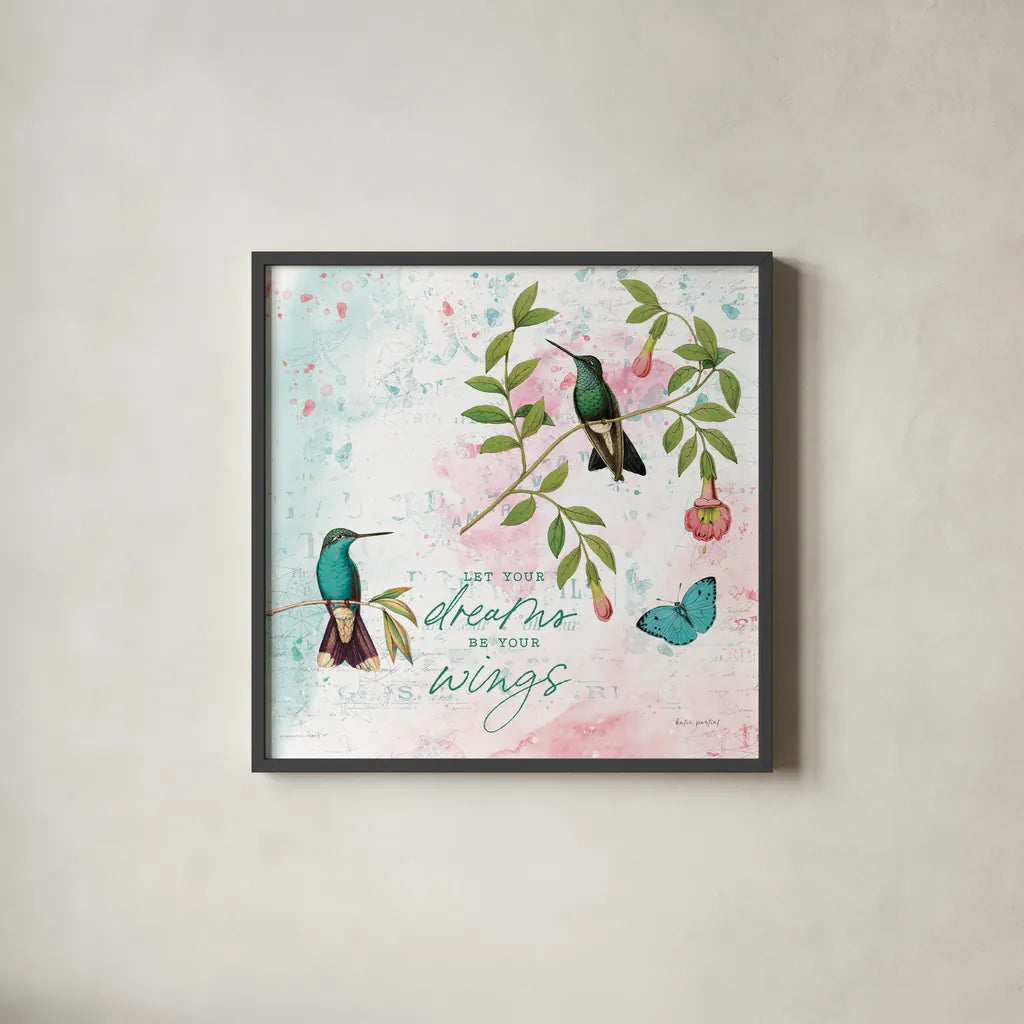 Kaleidoscope IV by Katie Pertiet. Shown in a sleek black glass frame for a contemporary gallery look. Available as an archival giclee rolled canvas, fine art paper, or poster print. SKU 91801a.