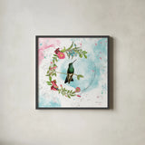 Kaleidoscope V by Katie Pertiet. Shown in a sleek black glass frame for a contemporary gallery look. Available as an archival giclee rolled canvas, fine art paper, or poster print. SKU 91802a.