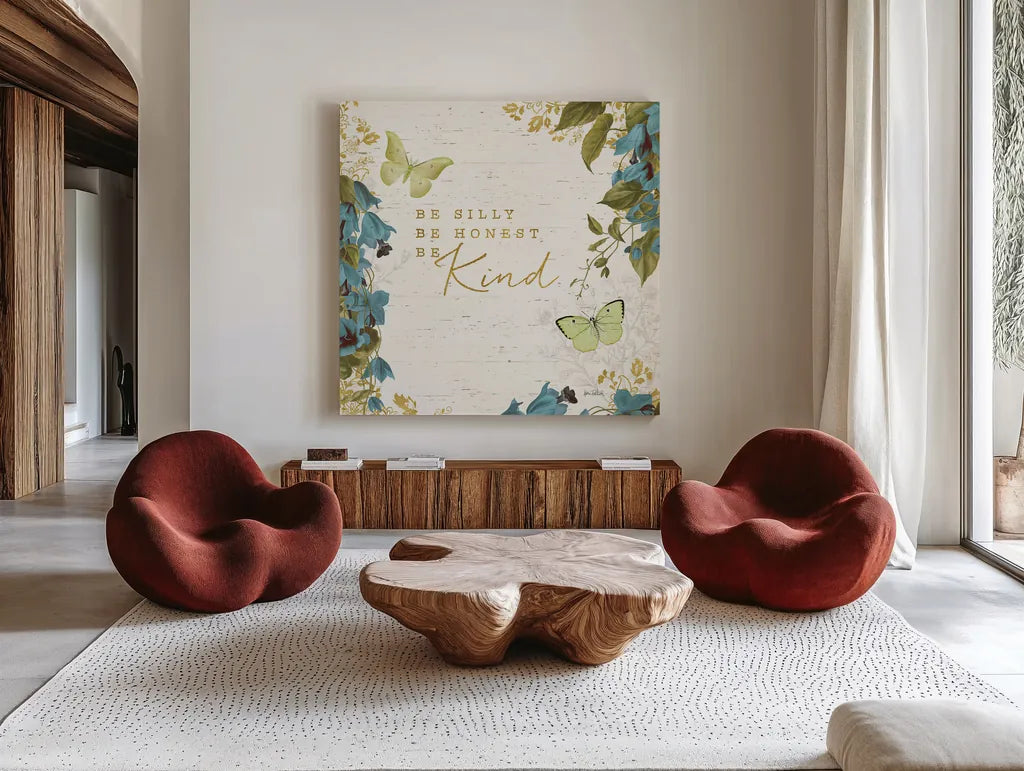 Light Thoughts I by Katie Pertiet. Shown as extra-large giant wall art in a modern living room. Available as an archival giclee rolled canvas, fine art paper, or poster print. SKU 31817a.