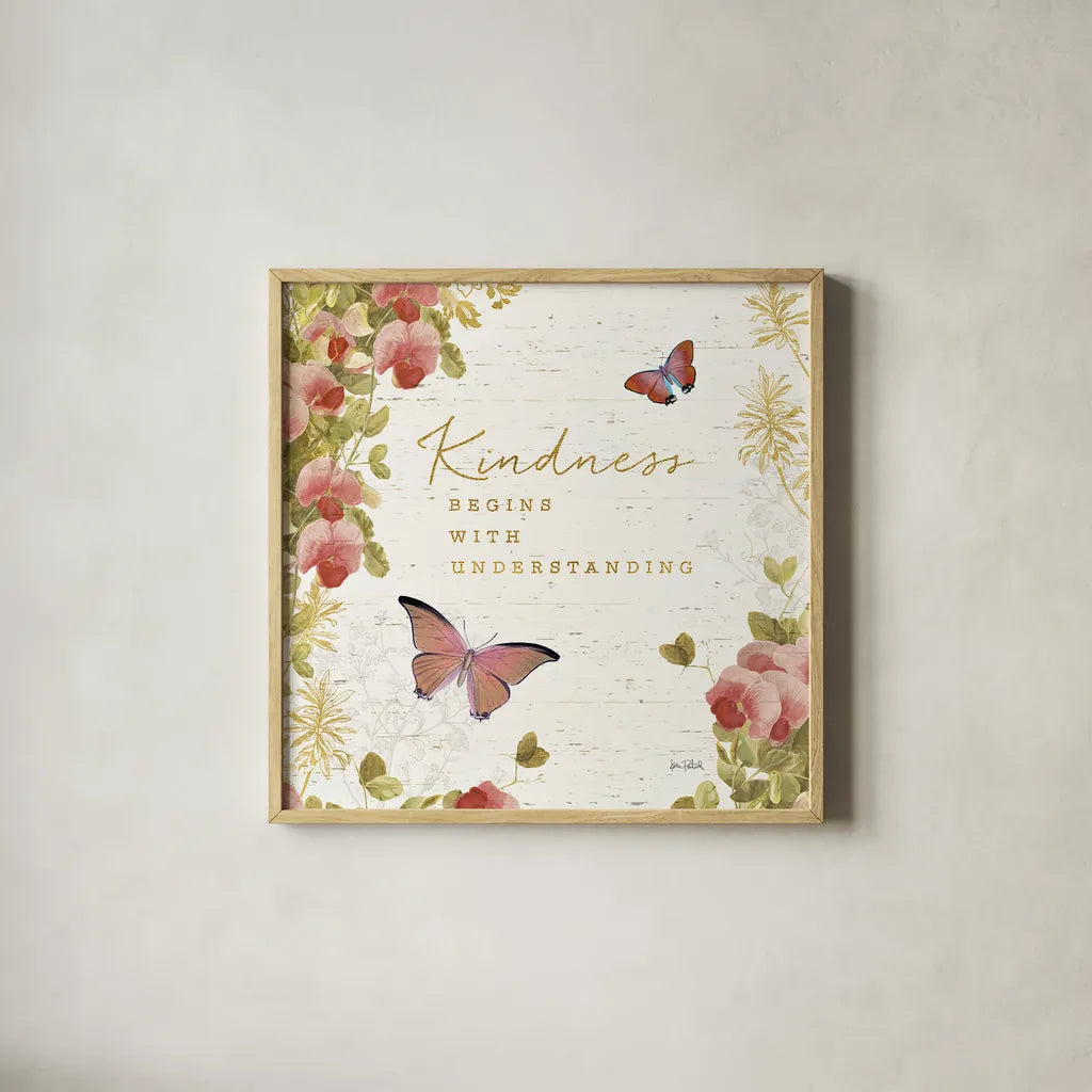 Light Thoughts II by Katie Pertiet. Shown in a natural wood glass frame for a timeless modern aesthetic. Available as an archival giclee rolled canvas, fine art paper, or poster print. SKU 31818a.