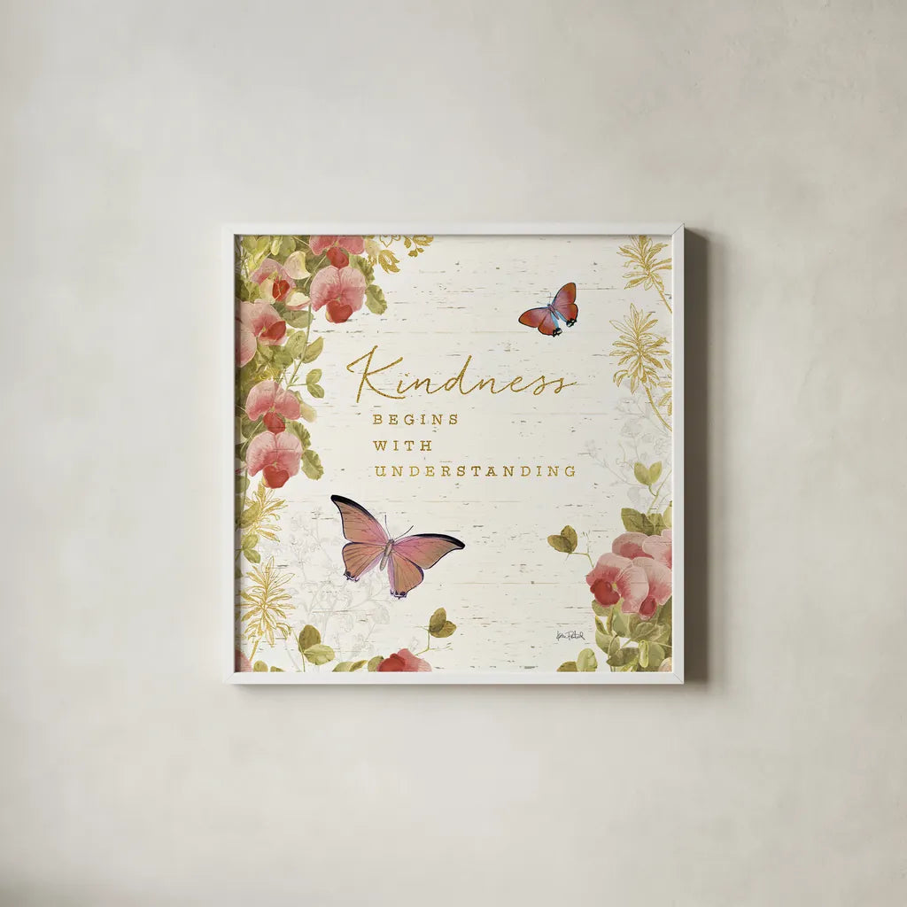 Light Thoughts II by Katie Pertiet. Shown in a crisp white glass frame for a clean and minimalist style. Available as an archival giclee rolled canvas, fine art paper, or poster print. SKU 31818a.