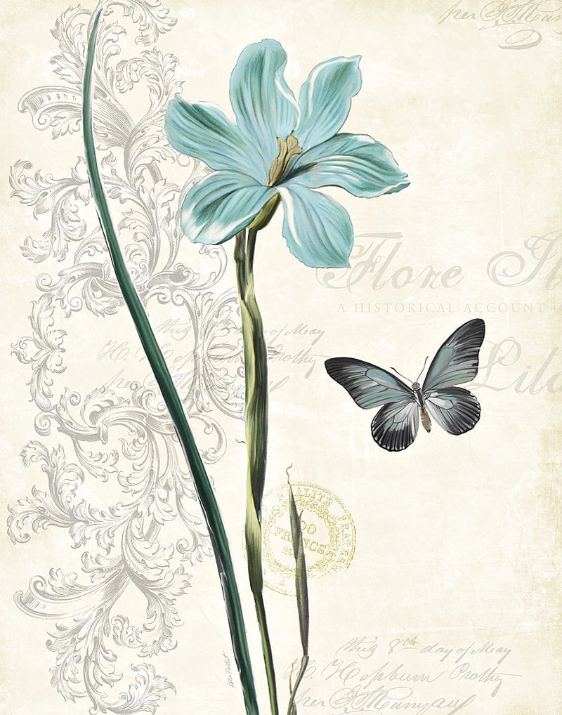 Lila Bleu I by Katie Pertiet