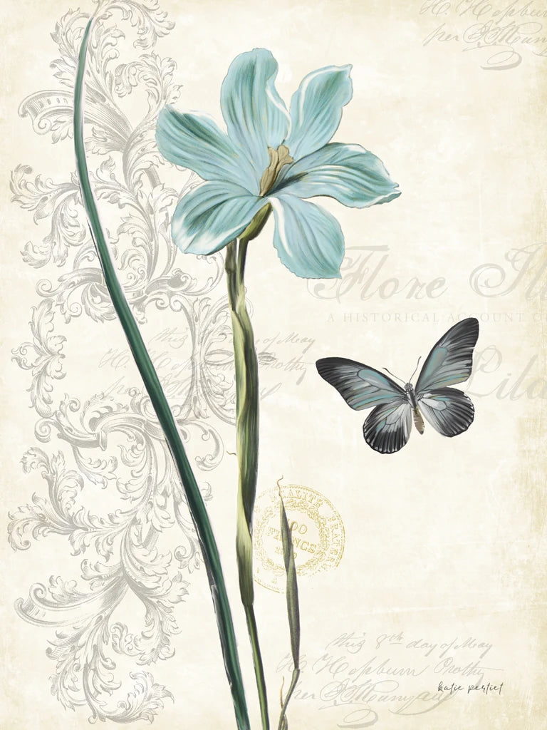 Lila Bleu I by Katie Pertiet