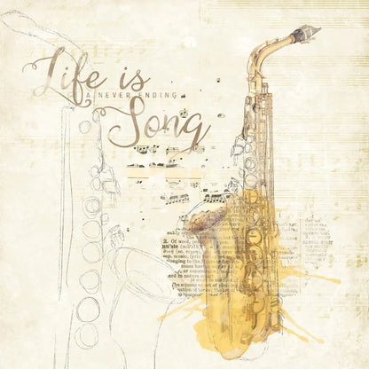 Musical Gift II by Katie Pertiet. SKU 18619a. Archival Giclee Fine art print for wall decor.