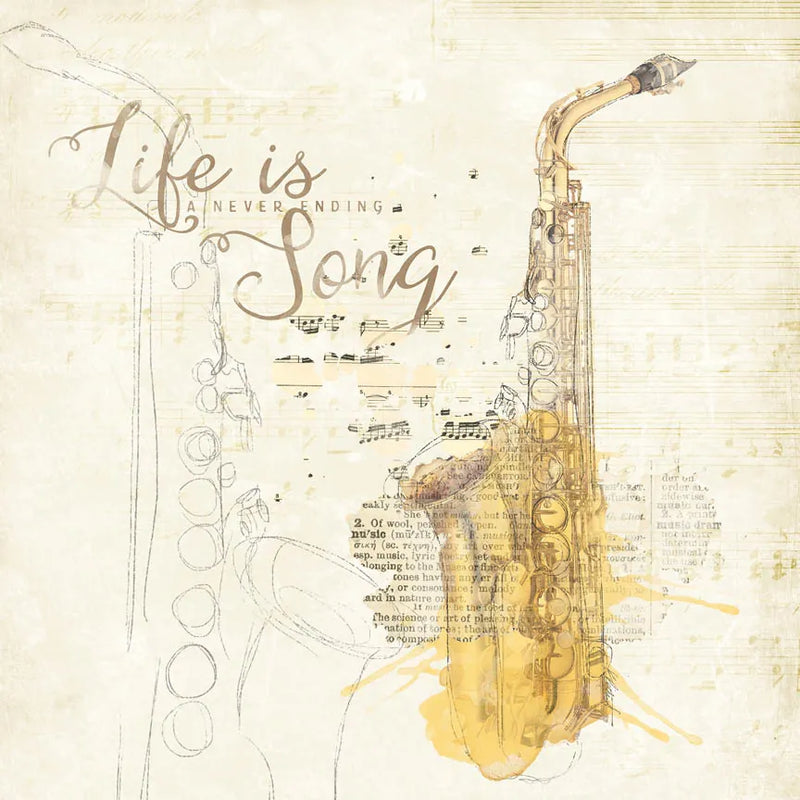 Musical Gift II by Katie Pertiet. SKU 18619a. Archival Giclee Fine art print for wall decor.