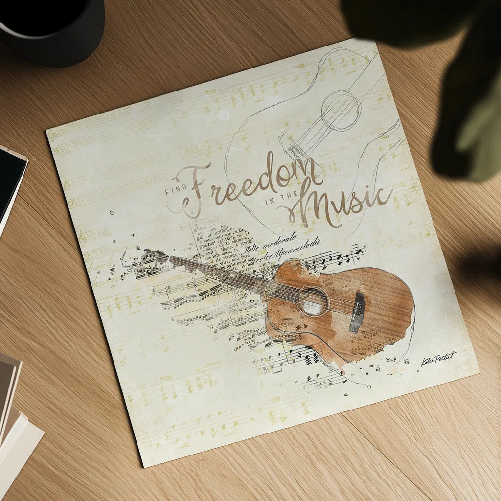 Musical Gift IV by Katie Pertiet. Shown as a detailed flat fine art print, highlighting archival giclee quality. Available as an archival giclee rolled canvas, fine art paper, or poster print. SKU 18621a.