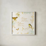 Natures Wisdom IV by Katie Pertiet. Shown in a crisp white glass frame for a clean and minimalist style. Available as an archival giclee rolled canvas, fine art paper, or poster print. SKU 33554a.
