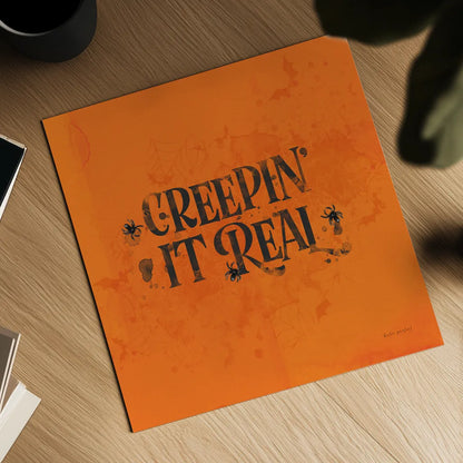 October 31st I by Katie Pertiet. Shown as a detailed flat fine art print, highlighting archival giclee quality. Available as an archival giclee rolled canvas, fine art paper, or poster print. SKU 87857a.