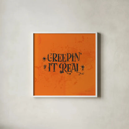 October 31st I by Katie Pertiet. Shown in a crisp white glass frame for a clean and minimalist style. Available as an archival giclee rolled canvas, fine art paper, or poster print. SKU 87857a.