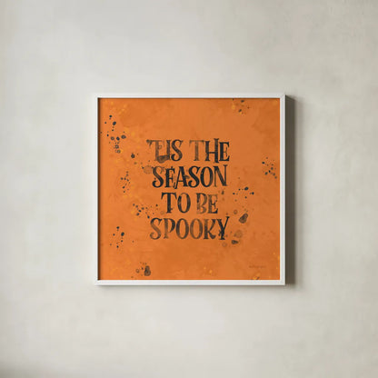 October 31st II by Katie Pertiet. Shown in a crisp white glass frame for a clean and minimalist style. Available as an archival giclee rolled canvas, fine art paper, or poster print. SKU 87858a.