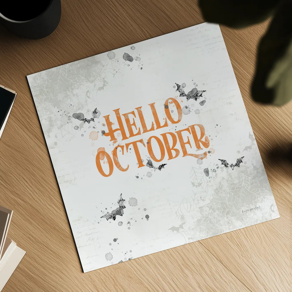 October 31st III by Katie Pertiet. Shown as a detailed flat fine art print, highlighting archival giclee quality. Available as an archival giclee rolled canvas, fine art paper, or poster print. SKU 87859a.