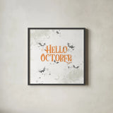 October 31st III by Katie Pertiet. Shown in a sleek black glass frame for a contemporary gallery look. Available as an archival giclee rolled canvas, fine art paper, or poster print. SKU 87859a.
