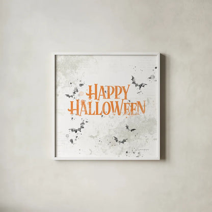 October 31st IV by Katie Pertiet. Shown in a crisp white glass frame for a clean and minimalist style. Available as an archival giclee rolled canvas, fine art paper, or poster print. SKU 87860a.