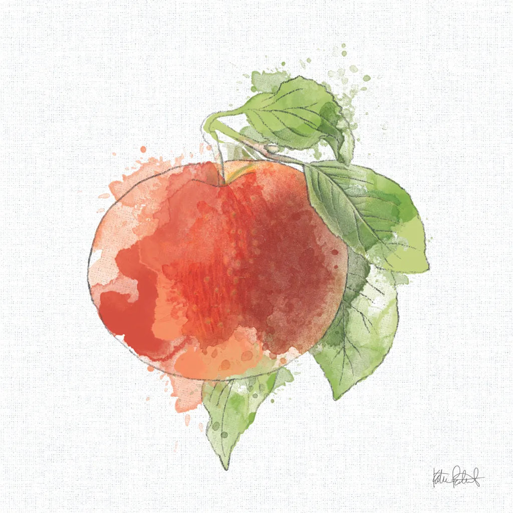 Orchard Harvest Apple by Katie Pertiet. SKU 54161a. Archival Giclee Fine art print for wall decor.