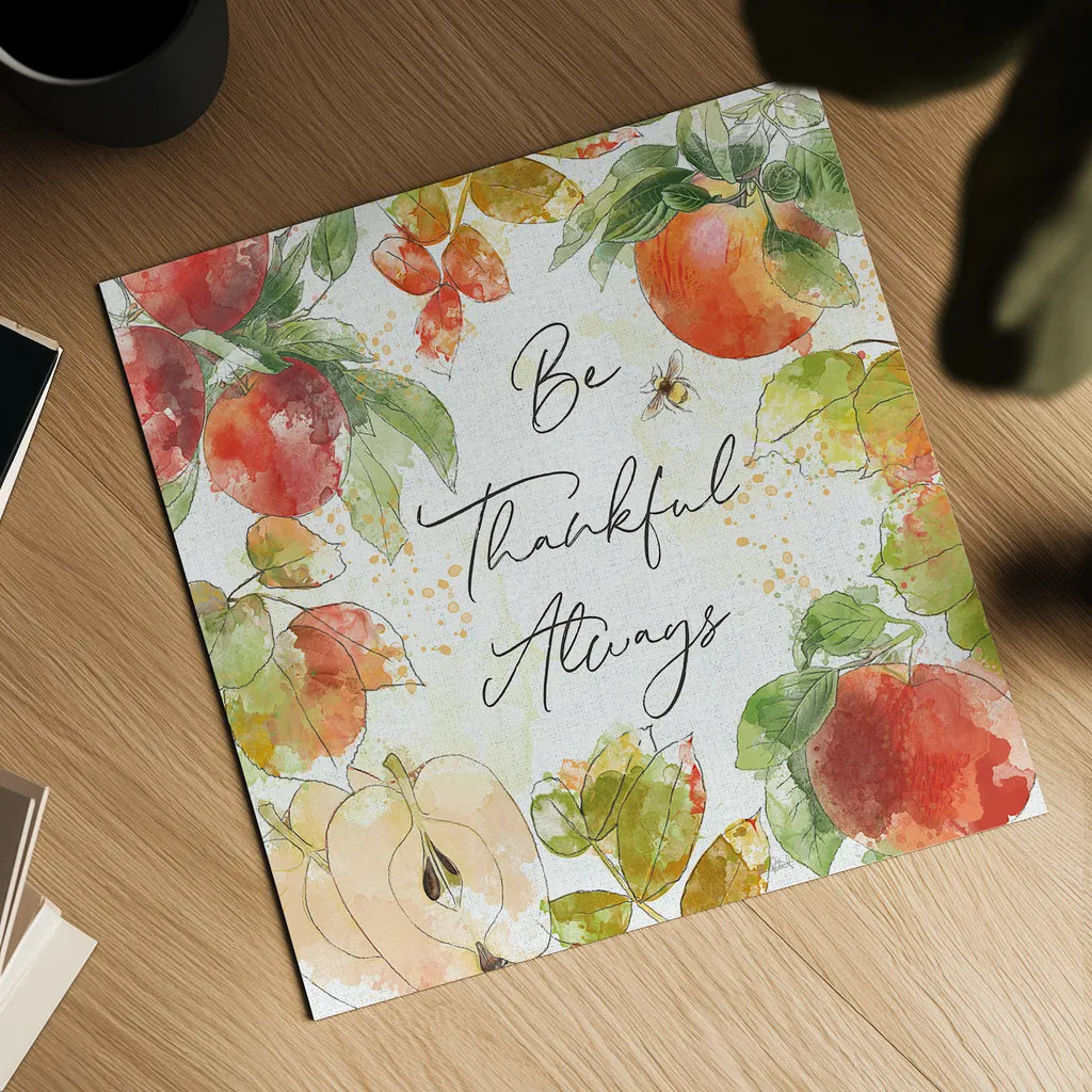 Orchard Harvest II by Katie Pertiet. Shown as a detailed flat fine art print, highlighting archival giclee quality. Available as an archival giclee rolled canvas, fine art paper, or poster print. SKU 49943a.