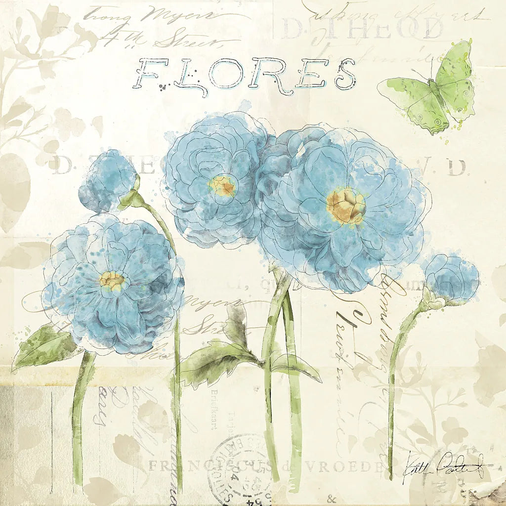 Romantic Morning III by Katie Pertiet. SKU 24143a. Archival Giclee Fine art print for wall decor.