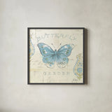 Romantic Morning IV by Katie Pertiet. Shown in a sleek black glass frame for a contemporary gallery look. Available as an archival giclee rolled canvas, fine art paper, or poster print. SKU 24144a.