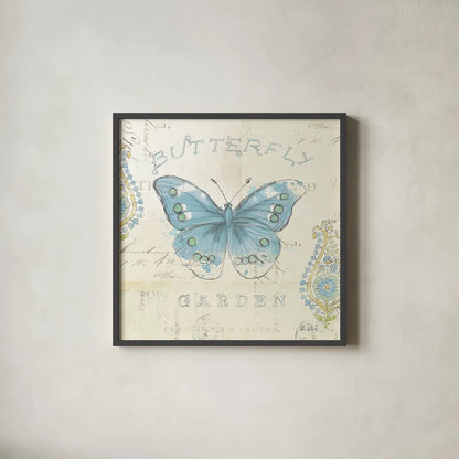 Romantic Morning IV by Katie Pertiet. Shown in a sleek black glass frame for a contemporary gallery look. Available as an archival giclee rolled canvas, fine art paper, or poster print. SKU 24144a.