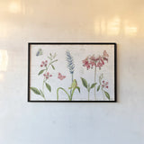 Spring Fields I by Katie Pertiet. shown as a paper print in a black flame. Available as a archival giclee rolled canvas, fine art paper, or poster print. SKU 42130i.