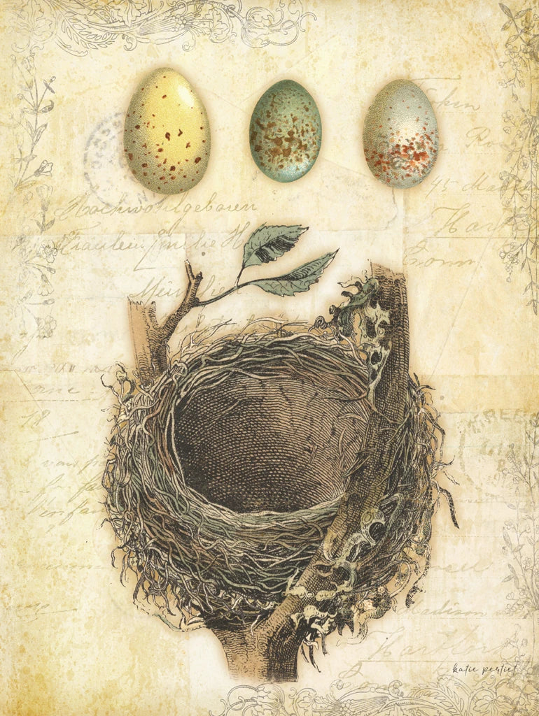Spring Nests I by Katie Pertiet