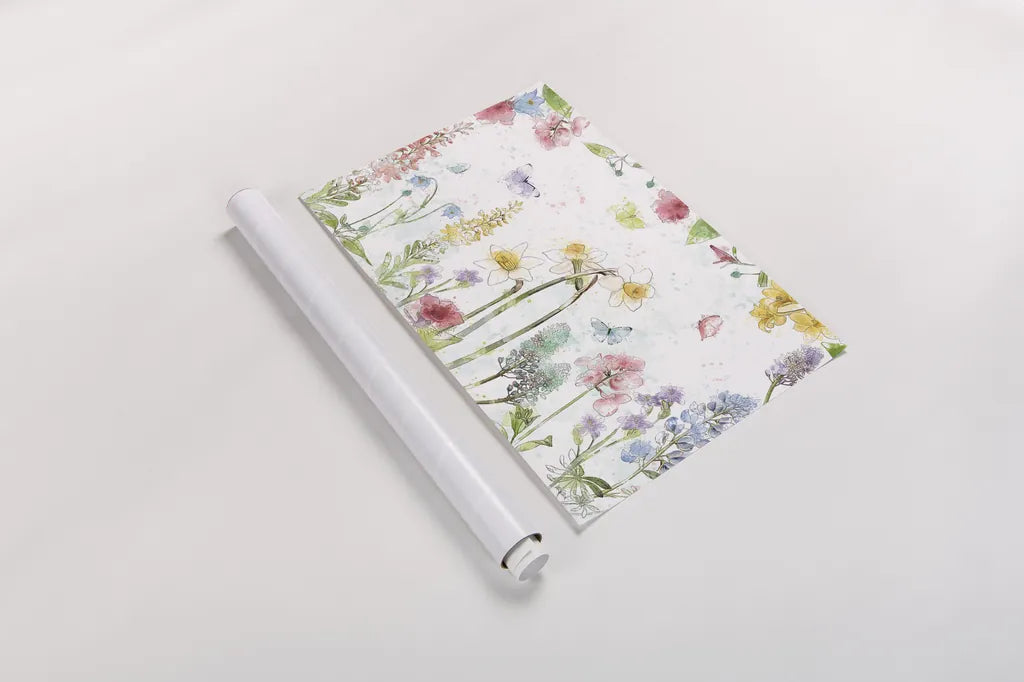 Spring Splash I by Katie Pertiet. shown as a rolled paper print. Available as archival giclee rolled canvas, fine art paper, or poster print. SKU 48821i.