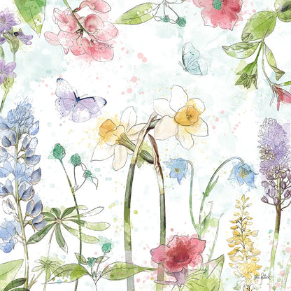 Spring Splash II by Katie Pertiet. SKU 48822a. Archival Giclee Fine art print for wall decor.