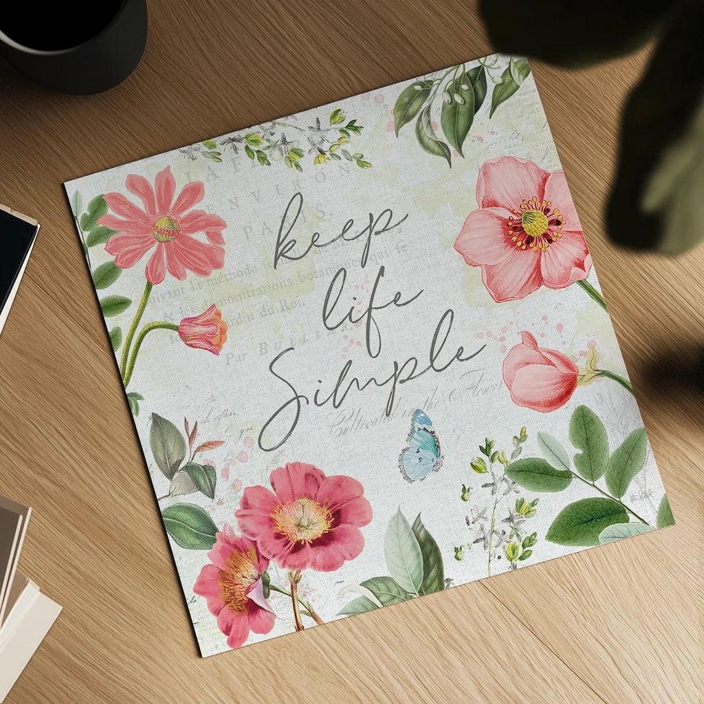 Studio Botanicals IV by Katie Pertiet. Shown as a detailed flat fine art print, highlighting archival giclee quality. Available as an archival giclee rolled canvas, fine art paper, or poster print. SKU 49496a.