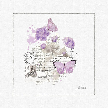 Sunny Day II Purple by Katie Pertiet. SKU 31675a. Archival Giclee Fine art print for wall decor.