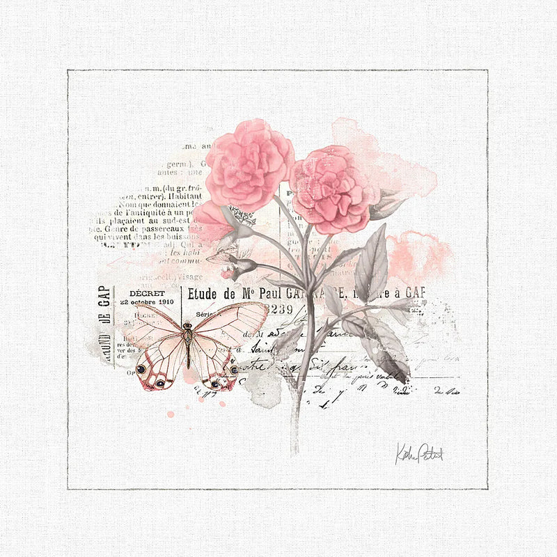 Sunny Day IV Pink by Katie Pertiet. SKU 31677a. Archival Giclee Fine art print for wall decor.