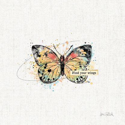Thoughtful Butterflies II by Katie Pertiet. SKU 42470a. Archival Giclee Fine art print for wall decor.