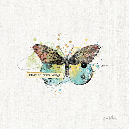 Thoughtful Butterflies III by Katie Pertiet. SKU 42471a. Archival Giclee Fine art print for wall decor.