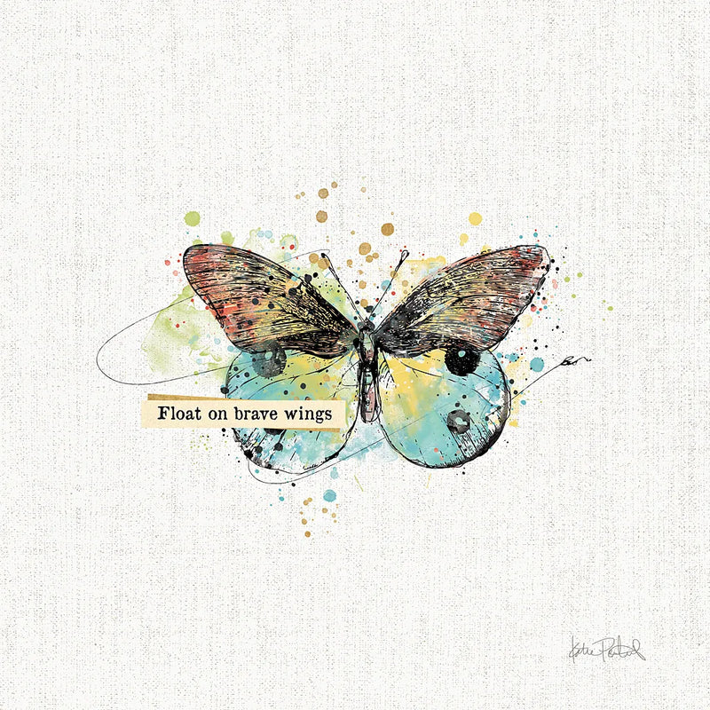 Thoughtful Butterflies III by Katie Pertiet. SKU 42471a. Archival Giclee Fine art print for wall decor.