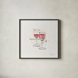 Thoughtful Vines I by Katie Pertiet. Shown in a sleek black glass frame for a contemporary gallery look. Available as an archival giclee rolled canvas, fine art paper, or poster print. SKU 37549a.