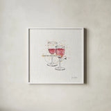 Thoughtful Vines I by Katie Pertiet. Shown in a crisp white glass frame for a clean and minimalist style. Available as an archival giclee rolled canvas, fine art paper, or poster print. SKU 37549a.